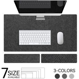 DAORANGE Large Size Computer Desk Mat Table Keyboard Big Mouse Pad Non-slip Keyboard Mat Felt Laptop Cushion Mousepad Gaming Accessories