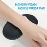 TOMTOP JMS Ergonomic Mouse Wrist Rest Soft Memory Foam Mouse Wrist Pad Portable Anti-slip Wrist Pad Wrist