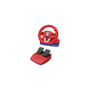 HORI Mario Kart Racing Wheel Pro Mini - Rat og pedalsæt - kabling - for Nintendo Switch