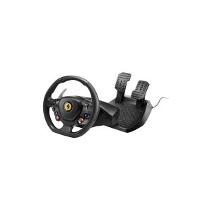 Thrustmaster Ferrari T80 488 GTB Edition - Rat og pedalsæt - kabling - Kompatible med PC, PS4 og PS5