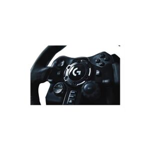 Logitech G923 - Ensemble volant et pédales - filaire - noir - pour PC, Sony PlayStation 4 - Publicité