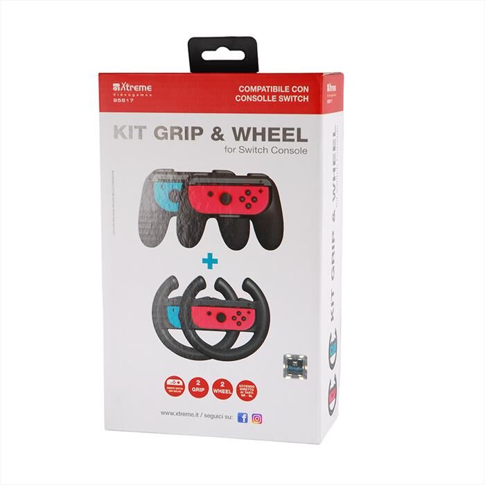 Xtreme Kit Grip&wheel-nero