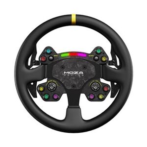 MOZA Racing  RS V2 Steering Wheel, Round - Leather (33 cm)