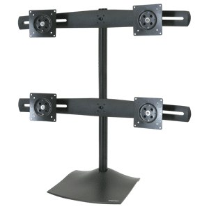 ET 33-324-200 - Ergotron DS100 Standfuß für 4 Monitore, bis 24 Zoll