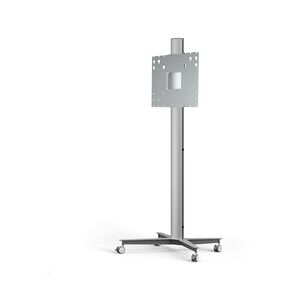 SMS Icon FH MT 2000 C Mobiler Monitorständer mit VESA Adapter bis 400x400 mm, silber