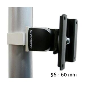Ergotron Serie 100 Single Monitorhalterung für Rohre / Säulen 56-60 mm