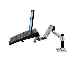 Ergotron LX Laptop Tischhalterung schwenkbar (45-241-026 + 50-193-200), silber