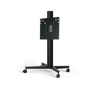 SMS Icon FH MT 1450 C Mobiler Monitorständer mit VESA Adapter bis 400x400 mm, schwarz