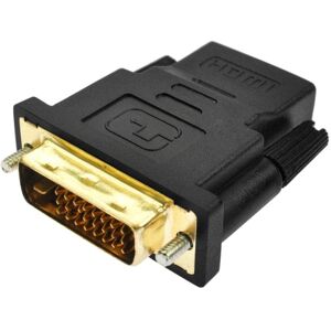 Shoppo Marte DVI-D 24+1 Pin Male to HDMI 19 Pin Female Adapter for Monitor / HDTV