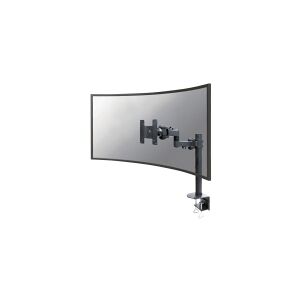 NewStar Neomounts FPMA-D960PLUS - Monteringssæt - full-motion - for LCD display - stål - sort - skærmstørrelse: 10-49 - klemmemonterbar, skrivebordsmonterbar