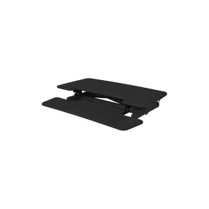 BAKKER & ELKHUIZEN Bakker Elkhuizen Adjustable Sit-Stand Desk Riser 2 - Stativ - for LCD-display/PC-udstyr - sort - skrivebordsstander