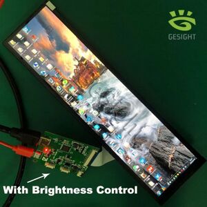 Gesight Écran LCD à longue bande  8.8 pouces  1920x480 IPS  panneau LCD  60HZ  barre étirée  deuxième