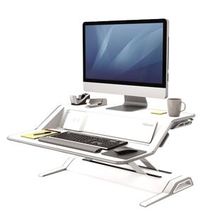 Fellowes Plate-forme assis-debout Lotus DX Blanche 8081101