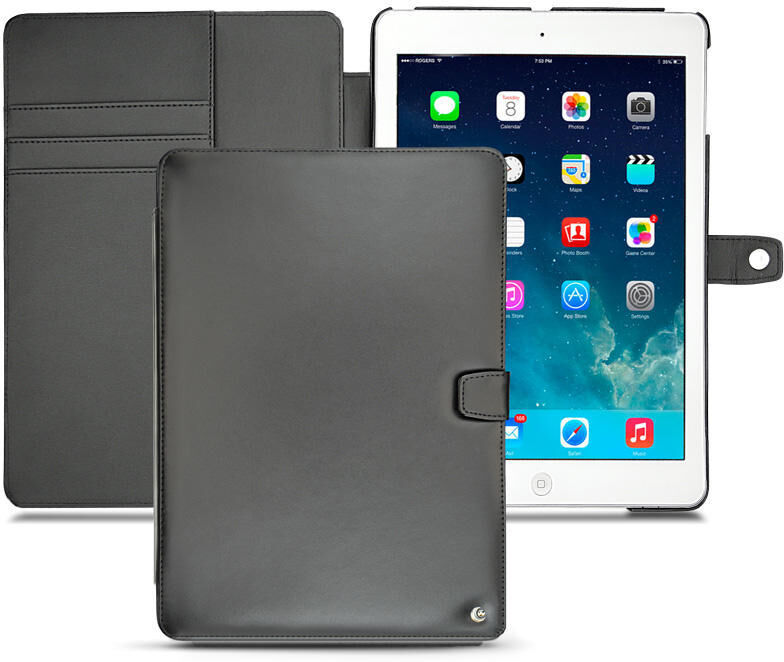 Noreve Housse cuir Apple iPad Air Perpétuelle Noir