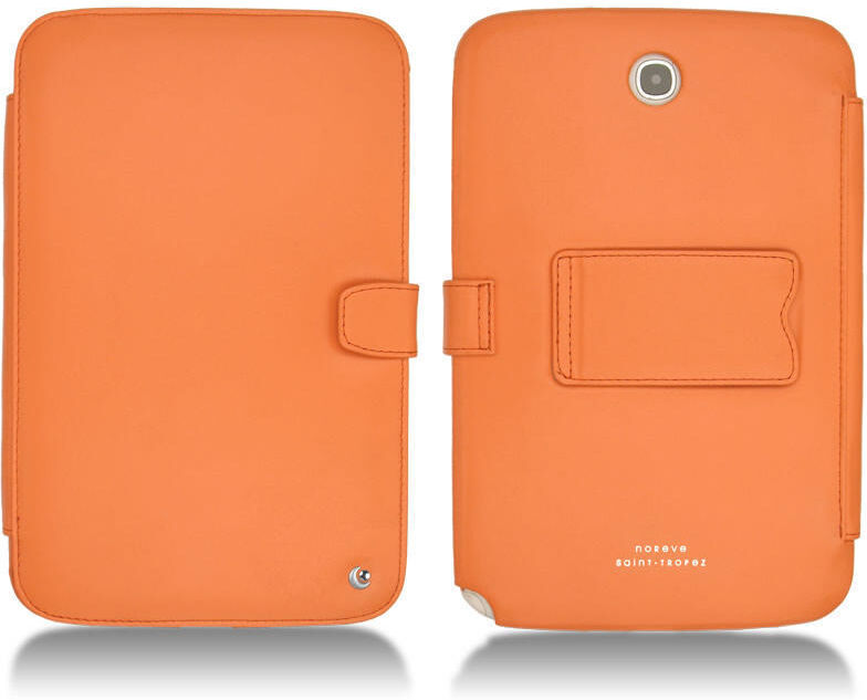 Noreve Housse cuir Samsung GT-N5100 Galaxy Note 8.0 Perpétuelle Orange