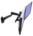 Ergotron 200 Series Dual Monitor Arm - kit de montage