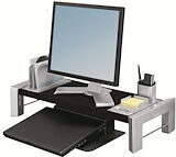 Fellowes Professional Series Flat Panel Workstation - pied