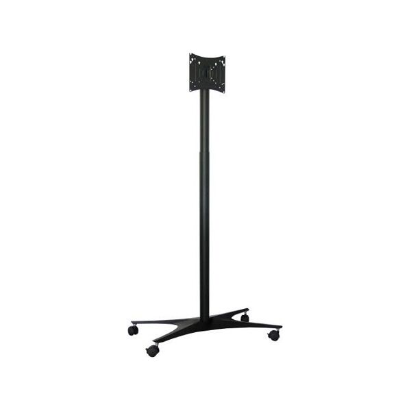 nilox om07062 carrello mobile tv / monitor fino a 46 con rotelle colore nero - om07062 carrello vesa 200x400