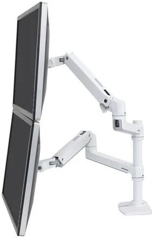 Ergotron LX Series 45-492-216 supporto da tavolo per Tv a schermo piatto 61 cm (24") Bianco Scrivania [45-492-216]