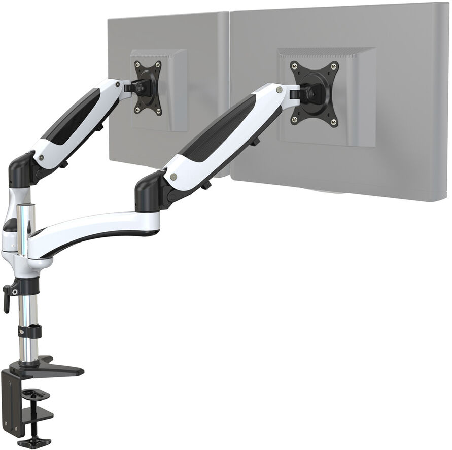 hjh OFFICE VM-MG2 - Supporto per monitor Bianco / Nero