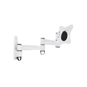 EUAVF Articulating/Extending Arm Universal Holds up to 15 kg. white 25.0 H x 22.5 W cm