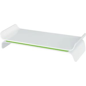 Inbox Zero Leitz Adjustable Monitor Stand Ergo Wow green/white 11.2 H x 48.3 W x 20.0 D cm