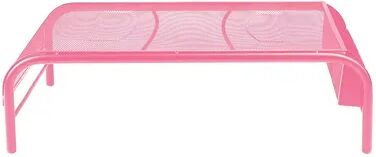 Mind Reader Monitor Stand, Pink, ORGANIZER