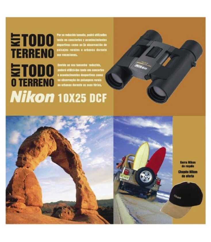 Nikon Sportstar 10 X 25 Kit T. Terreno
