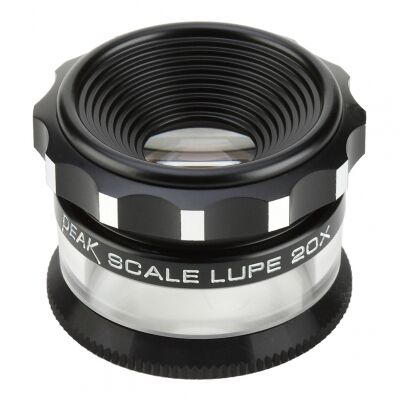 Peak Loupe de Mesure PEAK 20x + Echelle 0,1mm