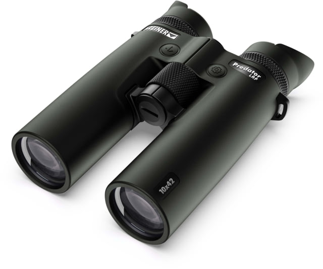 Photos - Binoculars / Monocular STEINER Predator LRF 10x42 Roof Prism Rangefinder Binocular, Black, 2057 