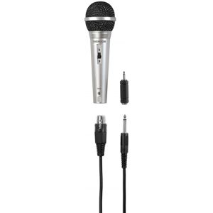 Hama Mikrofon Dynamisk M151 XLR Karaoke Sølv