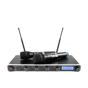 Omnitronic UHF-304 4-Channel Wireless Mic System 823-832/863-865MHz TILBUD NU