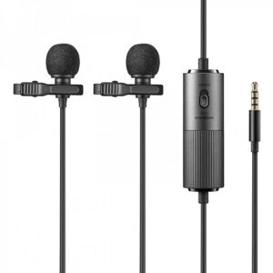 Godox LMD-40C Micrófono de solapa omnidireccional doble (4 m)