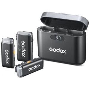 Micrófono Lavalier inalámbrico para Android/USB C Godox Wes2 KIT 2