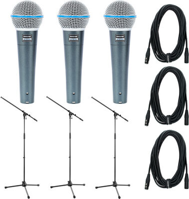 Shure Beta 58 Triple Bundle