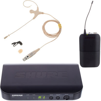 Shure BLX14 T11 EarmiKe O Bundle Beige claro