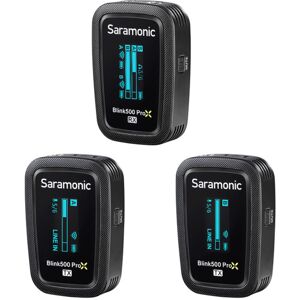 Saramonic Blink500 ProX B2 système micro cravate sans fil 2 canaux - Publicité