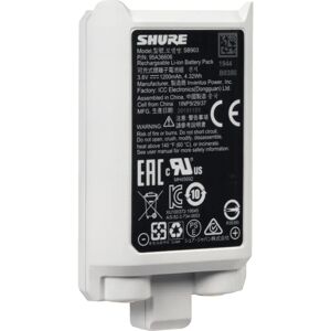 Shure SB903 batterie lithium-ion rechargeable - Publicité