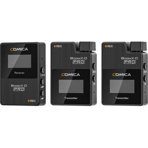 COMICA BoomX-D D2 Kit Microphone Sans Fil avec Deux Emetteurs