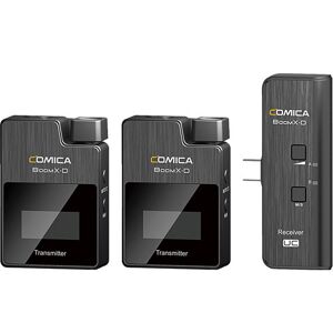 COMICA BoomX-D UC2 Microphone USB-C Kit Deux Recepteur