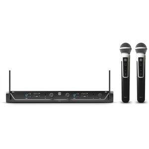 LD Systems U305 HHD 2 - Dual - Systeme de Micro sans Fil avec 2 x Micro Main dynamique - 584 - - Systemes d?emetteurs portatifs