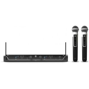 LD Systems U306 HHD 2 - Dual - Système de Micro sans Fil avec 2 x Micro Main dynamique - 655 - - Systèmes d’émetteurs portatifs