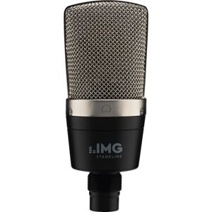 IMG STAGELINE ECMS-60 Microphone à condensateur, grande membrane, compact - Microphones de studio