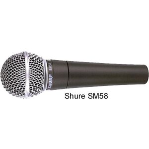 Shure SM58 LCE - Microphones vocaux - Publicité