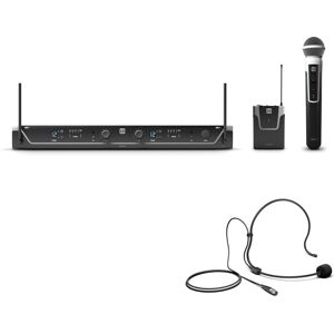 LD Systems U306 HBH 2 - Wireless microphone system with bodypack, headset and handheld microphone - Systemes d?emetteurs portatifs