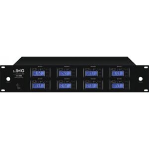 IMG STAGELINE TXS-686 Unité récepteur multifréquences, 8 canaux - Composants individuels