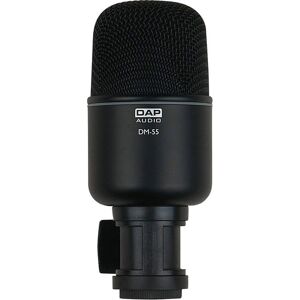 DAP-Audio DM-55 - dynamic kick drum microphone NPA élevé - pour les grosses caisses - son chaud - Microphones pour instruments