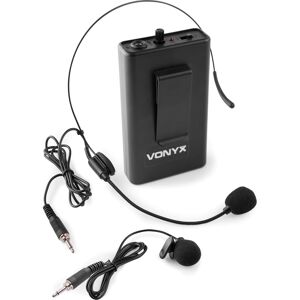 Vonyx Ensemble de microphones de poche Vonyx BP12 864.5MHz - Kits de microphones