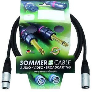 SOMMER CABLE câble XLR 3pin 1.5m bk Neutrik - Câbles XLR 3 pol - Publicité