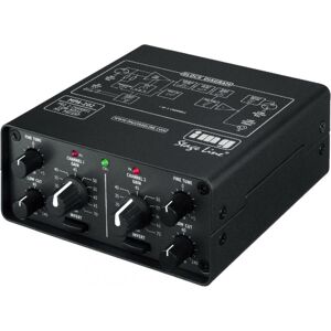 IMG STAGELINE MPA-202 Préamplificateur micro 2 canaux Low Noise - Préamplificateurs pour microphones